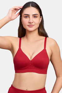Fiery red